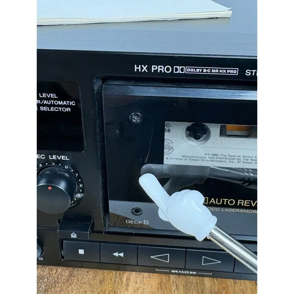 SONY Cassette Deck TC-WR87ES Dolby Serviced New Belts.